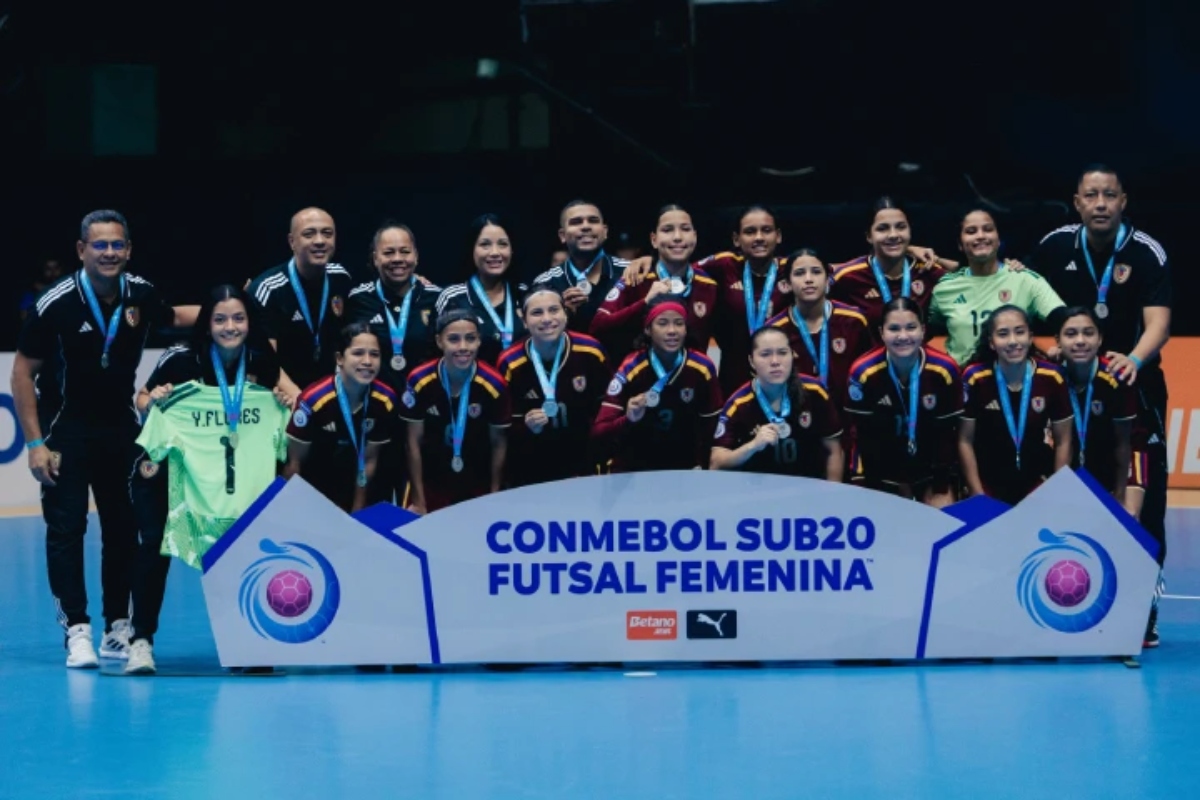 Venezuela se proclama subcampeona del Sudamericano Femenino Sub-20 de Futsal