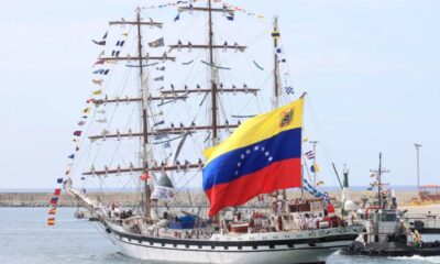 Buque Escuela Simón Bolívar arriba a Margarita para rendir homenaje a la Virgen del Valle