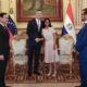 Presidenta Delcy Rodríguez recibe al mandatario de Paraguay Santiago Peña