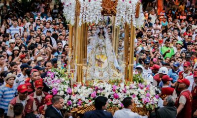 Mandataria rinde homenaje a la Virgen del Valle