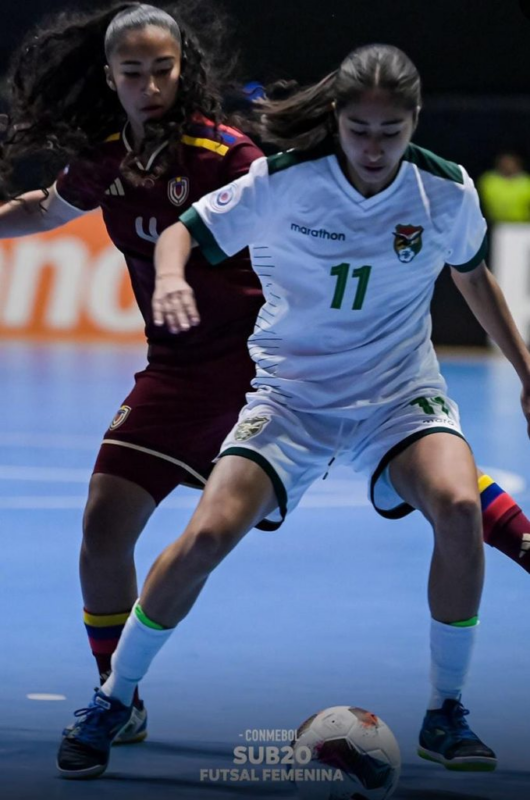 Venezuela destaca ante Bolivia 2-1 en el Suramericano Futsal femenino