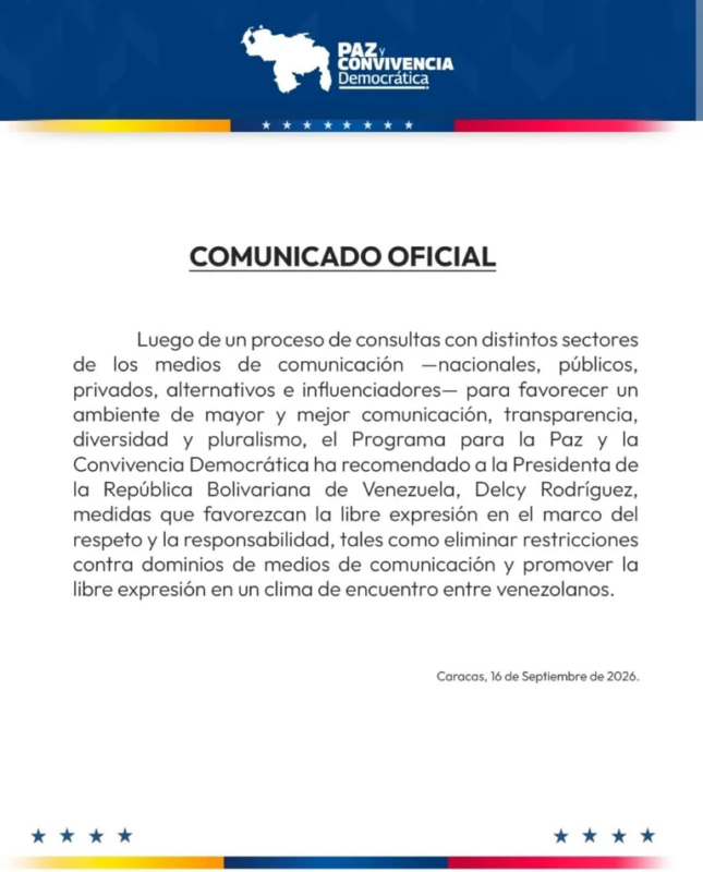Conatel rehabilita accesos a medios de comunicación digitales