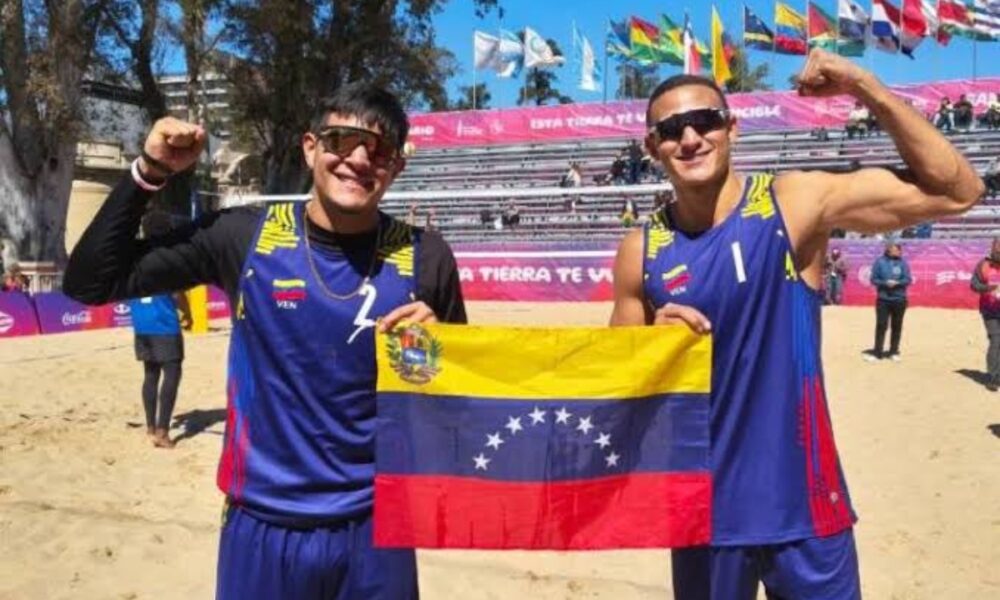 Voleibol de playa sumó otra medalla plata en Juegos Suramericanos Santa Fe 2026