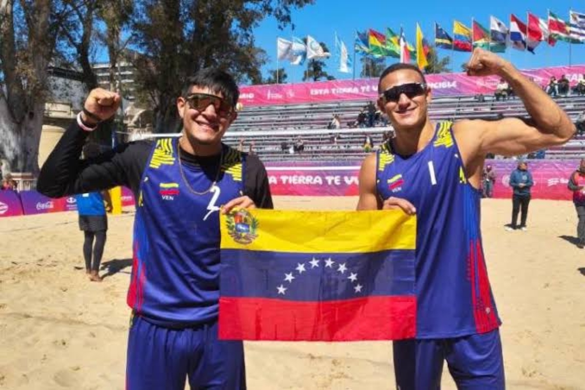 Voleibol de playa sumó otra medalla plata en Juegos Suramericanos Santa Fe 2026