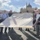 200 sacerdotes marchan en Roma contra el genocidio en Gaza
