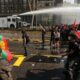 Carabineros reprimen marcha estudiantil en contra de reformas de Kast