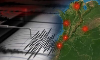 Colombia registra enjambre sísmico en menos de una hora