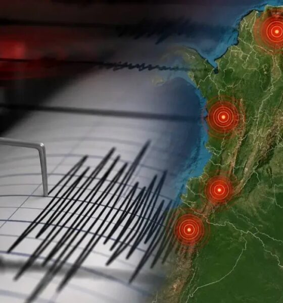 Colombia registra enjambre sísmico en menos de una hora