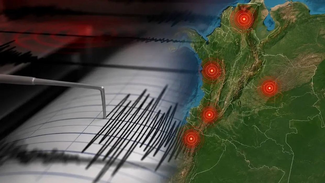 Colombia registra enjambre sísmico en menos de una hora