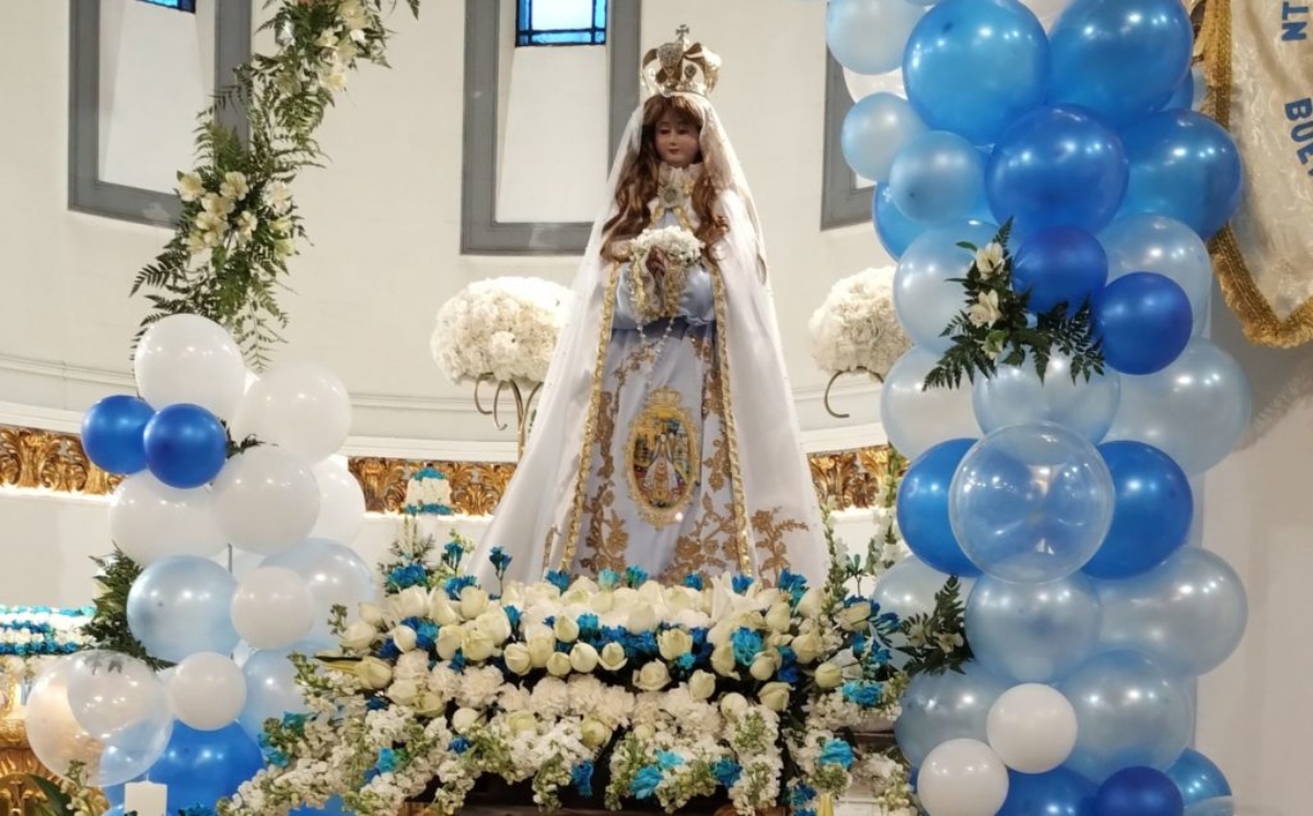 Margarita se prepara para la bajada de la Virgen del Valle
