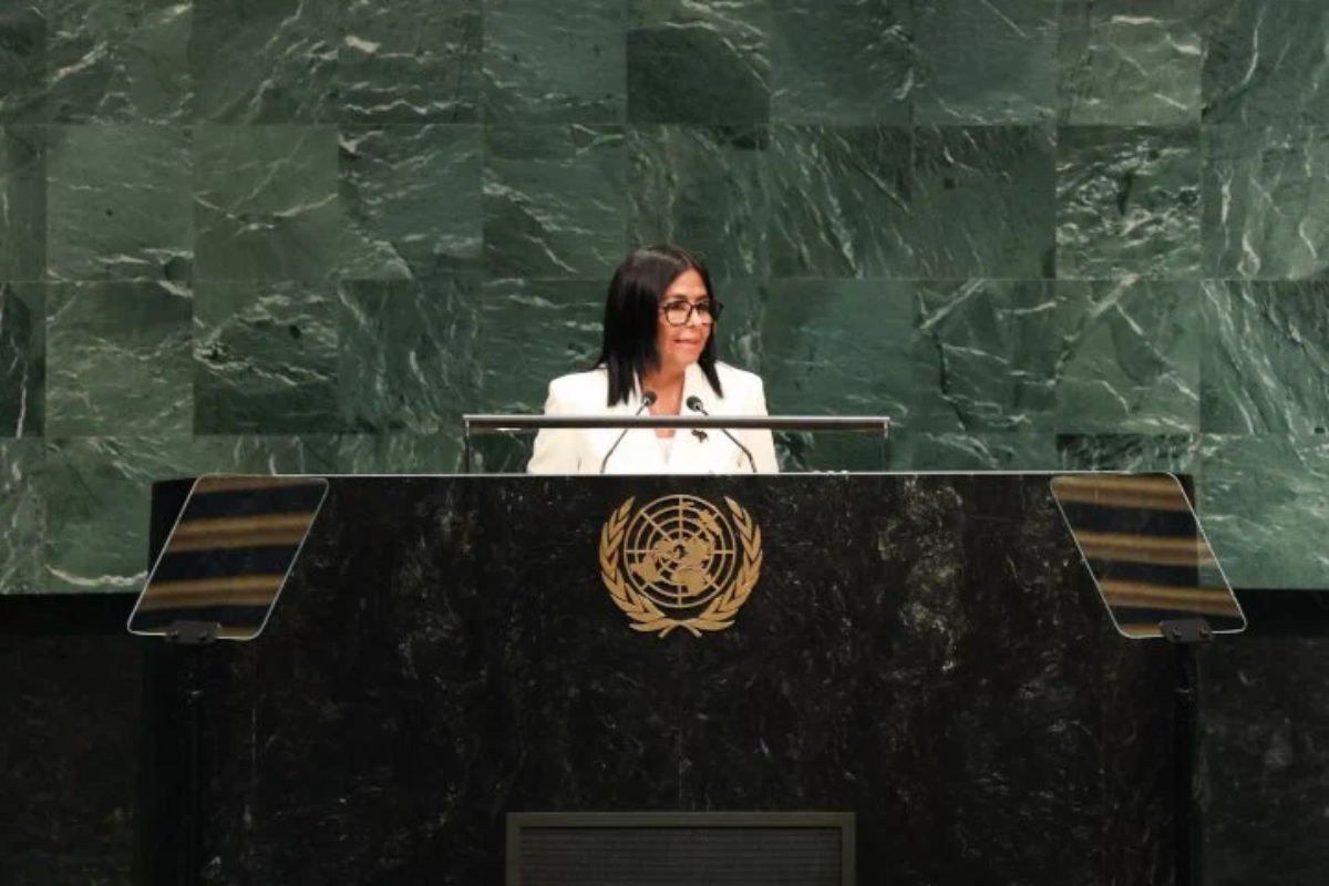 Delcy Rodríguez: «Venezuela tendrá elecciones y será el pueblo quien decida el momento»