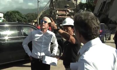 Secretario de Energía de EEUU e ingeniero Miyamoto inspeccionan zonas afectadas en La Guaira