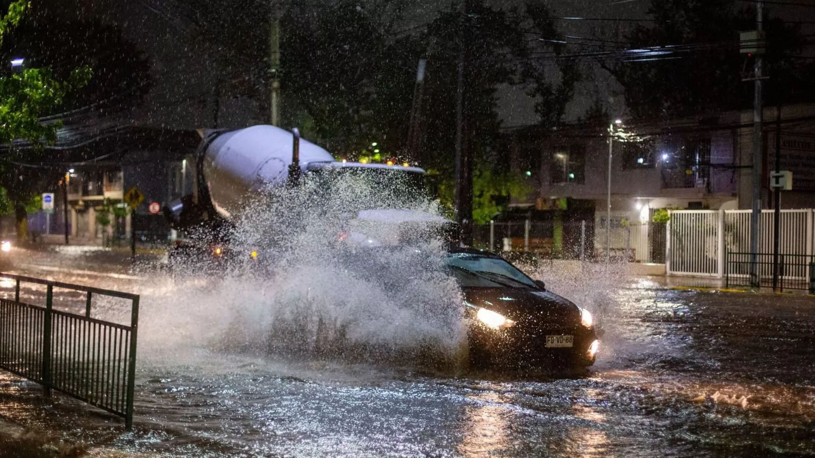 Santiago de Chile declara alerta amarilla por fuertes precipitaciones