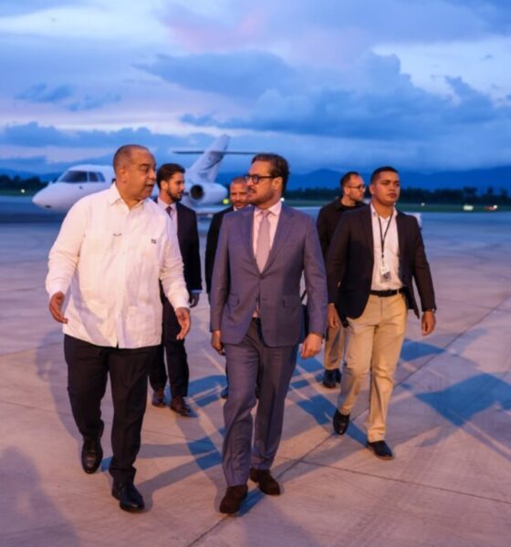 Canciller Plasencia arriba a Dominicana para participar en el 41° Período de Sesiones de la Cepal