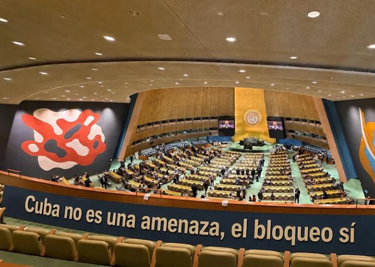 Asamblea General de la ONU debate resolución contra bloqueo a Cuba