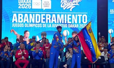 Abanderamiento de la delegación para los Juegos Olímpicos Dakar 2026