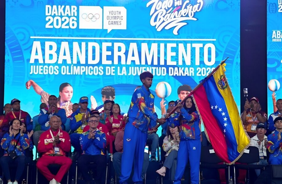 Abanderamiento de la delegación para los Juegos Olímpicos Dakar 2026