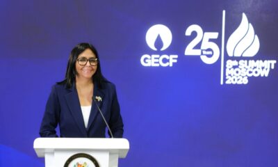 Presidenta Delcy Rodríguez participa en Foro de Países Exportadora de Gas