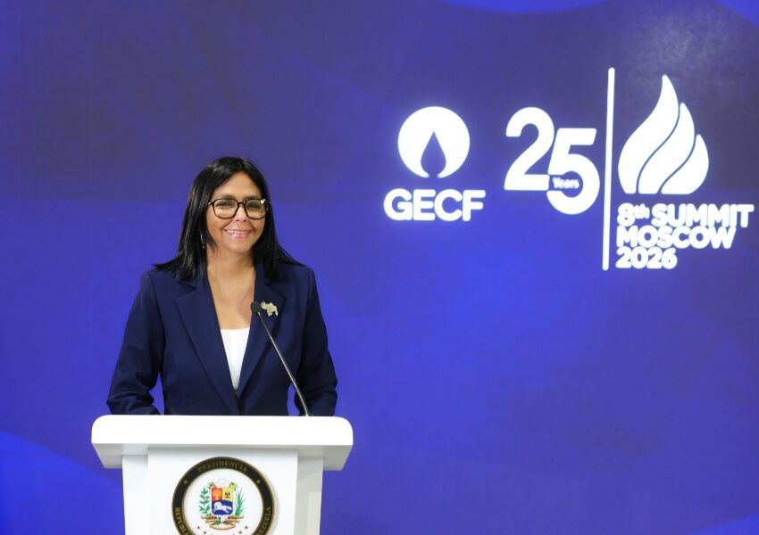 Presidenta Delcy Rodríguez participa en Foro de Países Exportadora de Gas