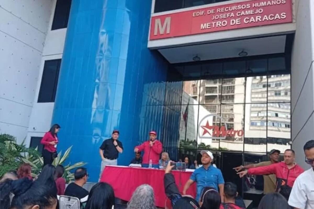 Sitrameca respalda mensaje de la presidenta Delcy Rodríguez
