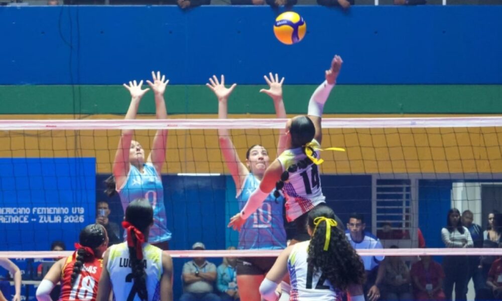 Venezuela vence a Uruguay en su debut en el Suramericano de Voleibol U19