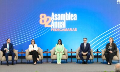 Presidenta Rodríguez participa en instalación de la 82.ª Asamblea Anual de Fedecámaras