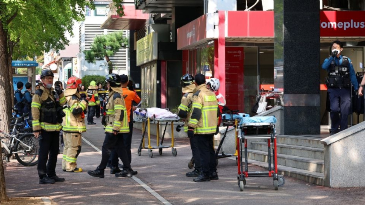 Múltiples heridos tras apuñalamiento masivo en supermercado de Corea del Sur