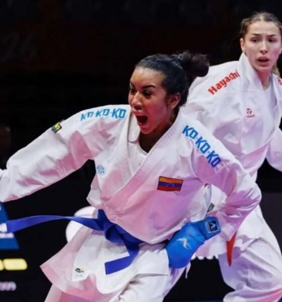 Yorgelis Salazar se alza con plata en el Torneo Internacional Karate One