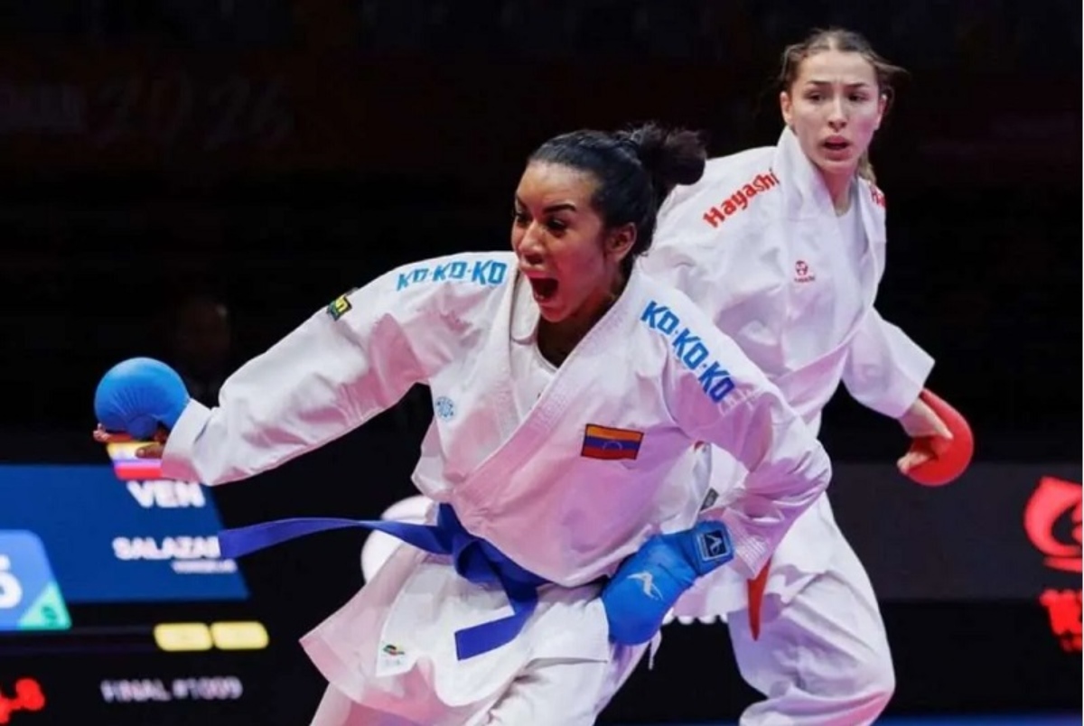 Yorgelis Salazar se alza con plata en el Torneo Internacional Karate One