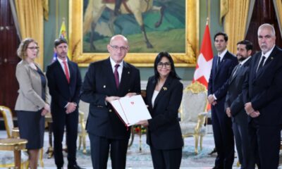 Mandataria recibe Cartas Credenciales de cuatro nuevos embajadores acreditados en el país
