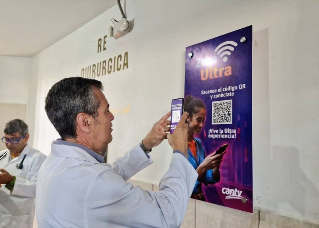 Conectan con fibra óptica 26 áreas del Hospital Central de San Cristóbal