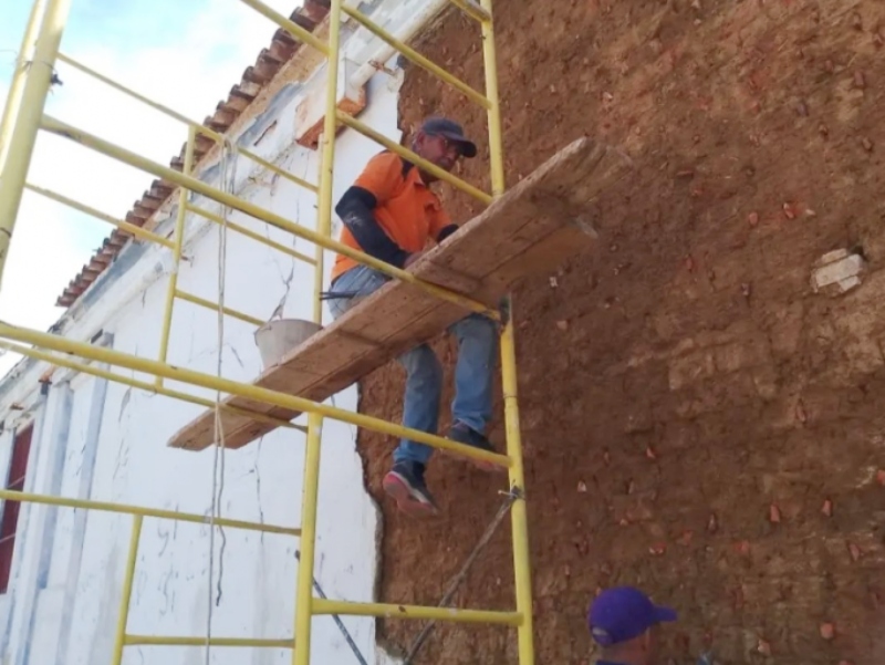 Continúan labores de restauración en los templos históricos de Falcón